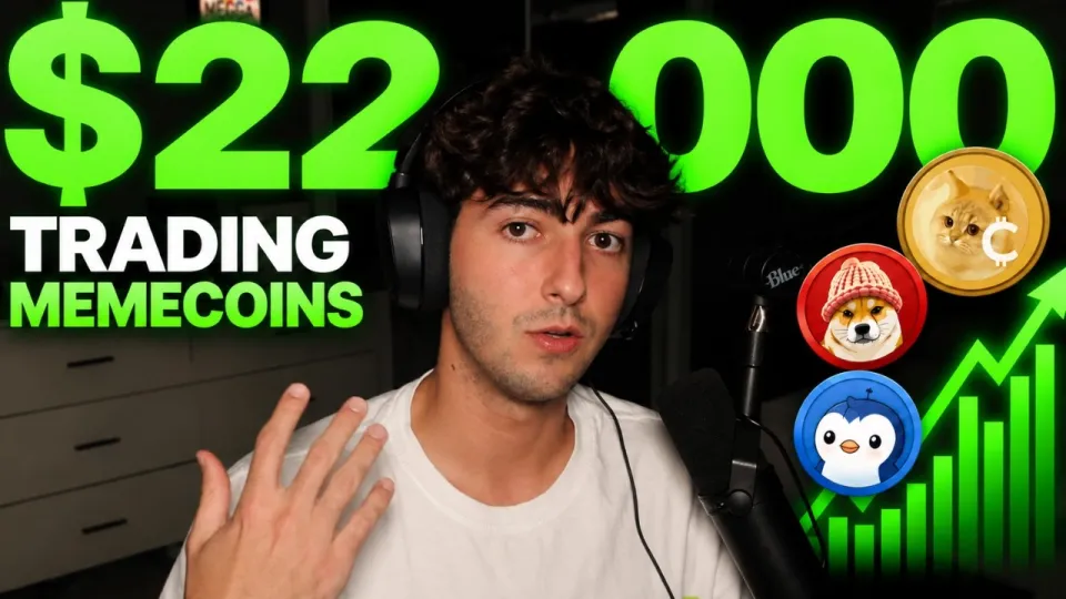 Meme coin trading turned $1,000 into $22,000 in one trade and here is the exact playbook